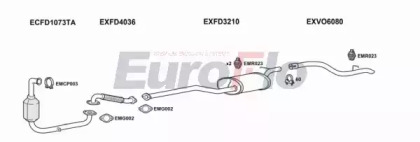 Система выпуска ОГ EuroFlo VOC3016D 4001A